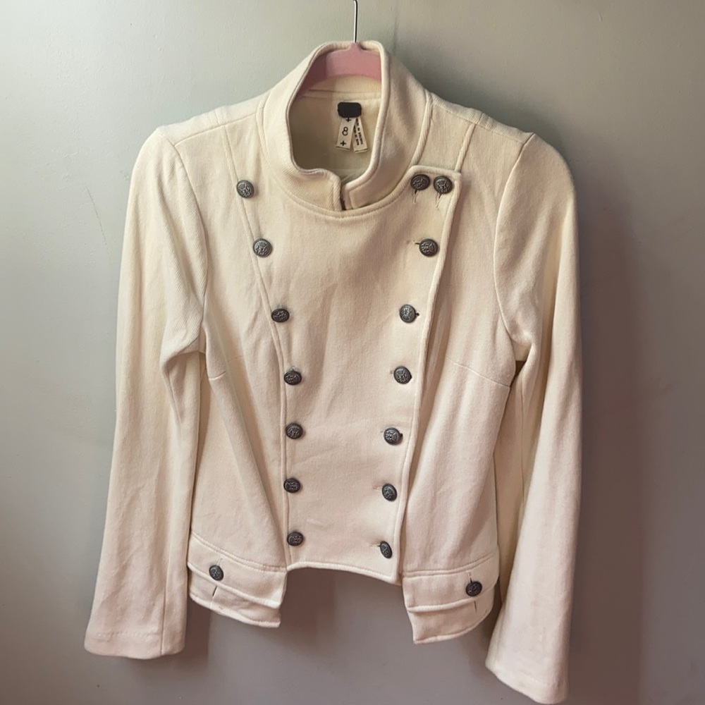 Free People casual military style jacket